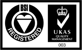 BSI Registered, UKAS Quality Management BSI Registered, UKAS Quality Management