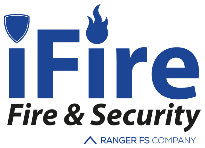 iFire and Security logo
